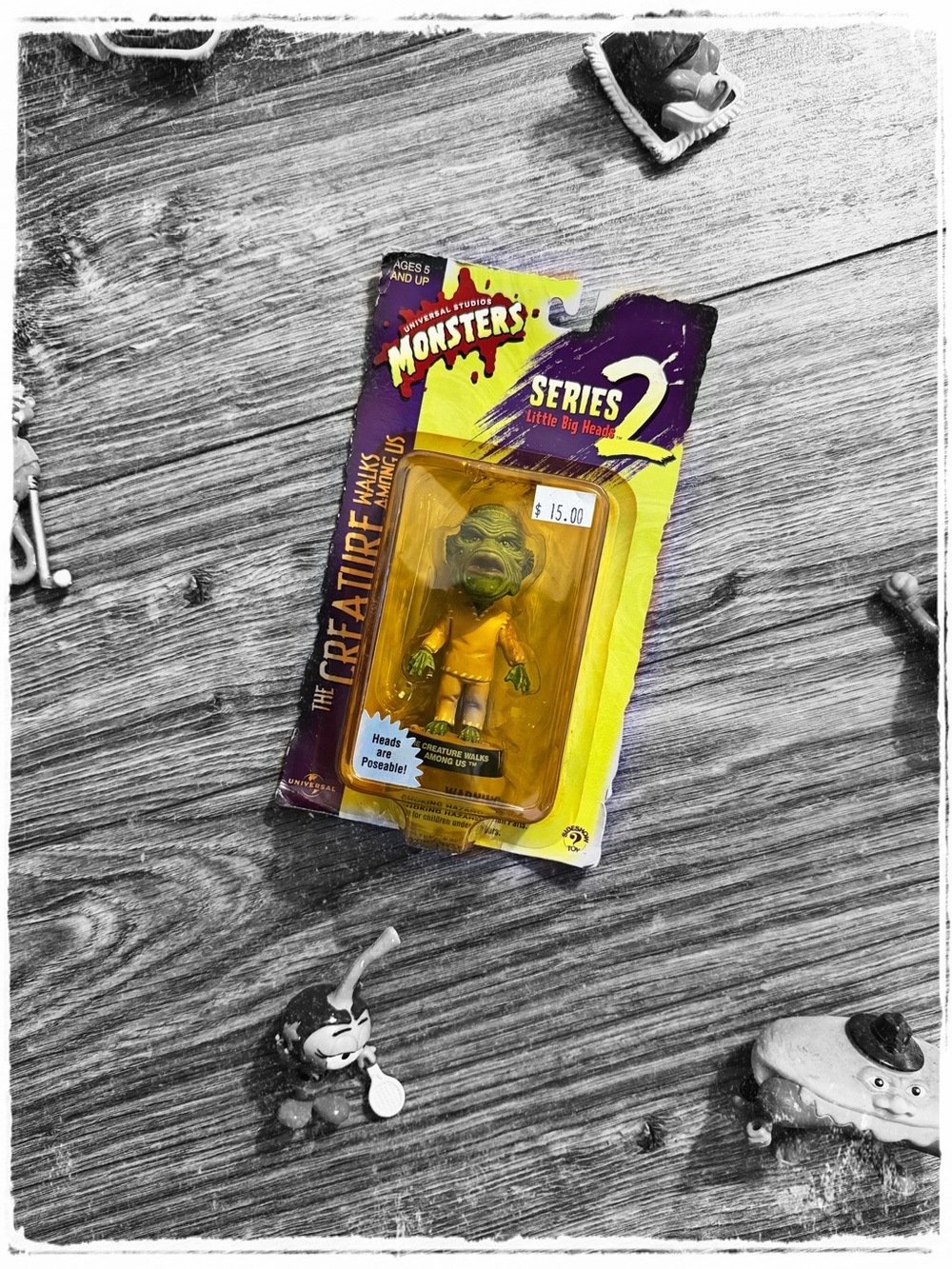 Series 2 The Creature Walks Among Us Action Figure - Little Big Head